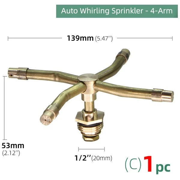 Automatic Rotating Garden Sprinkler Nozzle