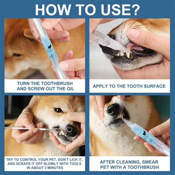 💖Natural Plant Substance - Cat & Dog Teeth Repairing Kit