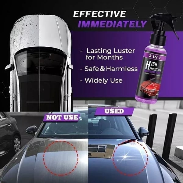 Last Day 49%OFF--3 in 1 High Protection Quick Coating Spray