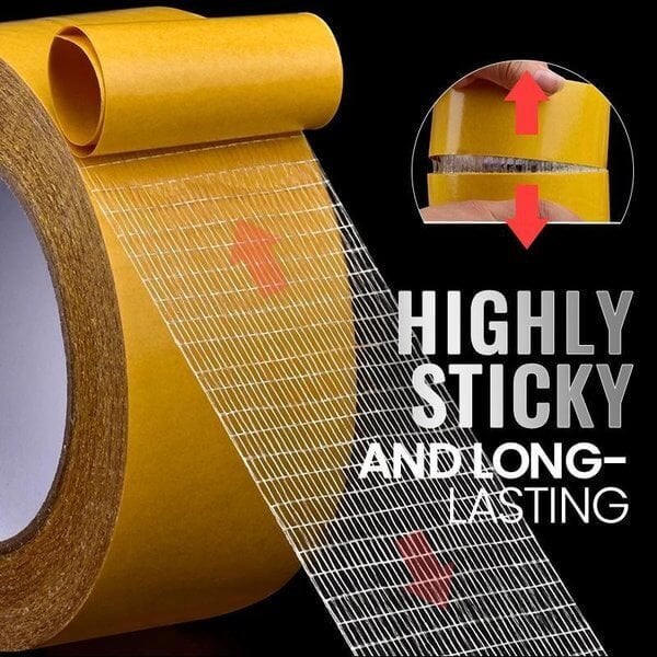 High Adhesive Strength Mesh Double-sided Duct Tape【3 Day Delivery&Cash on delivery-HOT SALE-45%OFF🔥】