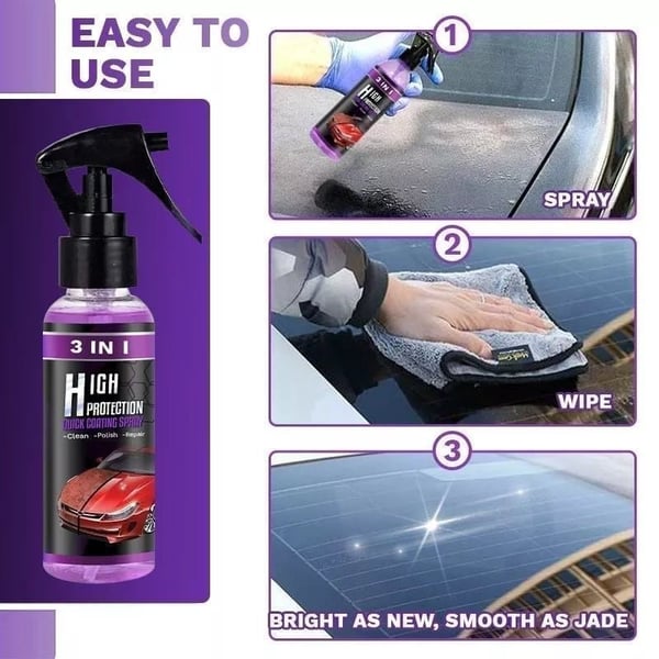 Last Day 49%OFF--3 in 1 High Protection Quick Coating Spray