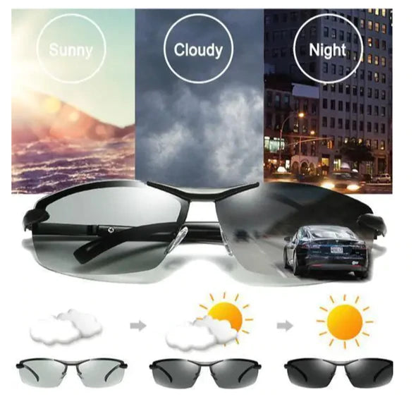 2023 Men's Outdoor Sports Sunglasses with Anti-glare Polarized Lens