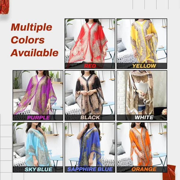 Versatile Sun Protection Chiffon Shawl🔥Hot Sale🔥