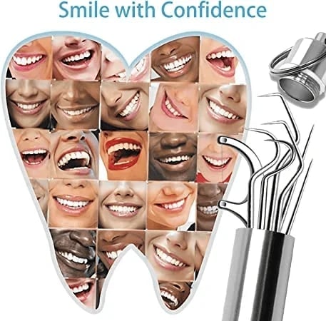 🔥2023 NEW Stainless Steel Toothpick Set 7pcs Reusable【🎌From Japan🎌】【Buy one get one free!】