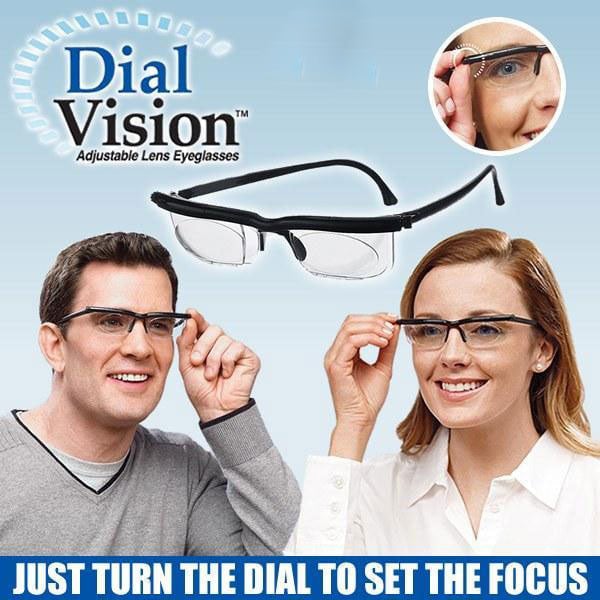 🔥Last Day Promotion 49% OFF🔥ADJUSTABLE FOCUS GLASSES DIAL VISION NEAR AND FAR SIGHT