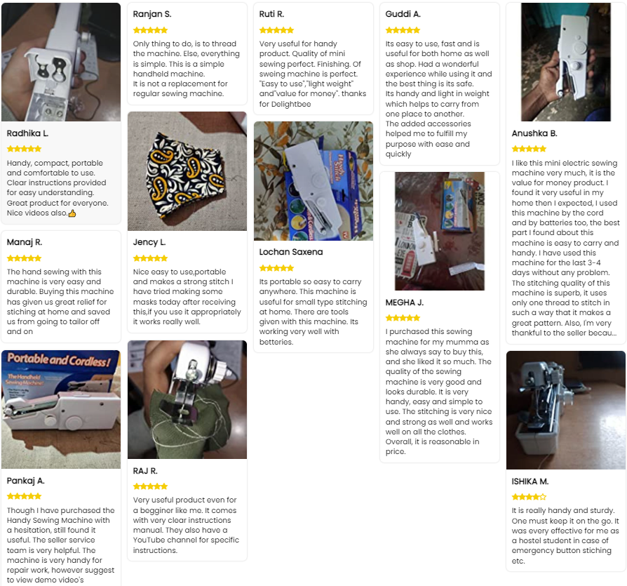 Handheld Electric Sewing Machine【3 Day Delivery&Cash on delivery-HOT SALE-45%OFF🔥】