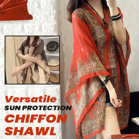 Versatile Sun Protection Chiffon Shawl🔥Hot Sale🔥
