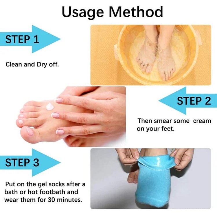 Moisturizing Socks with Gel Lining【HOT SALE-48%OFF🔥🔥🔥🔥🔥】