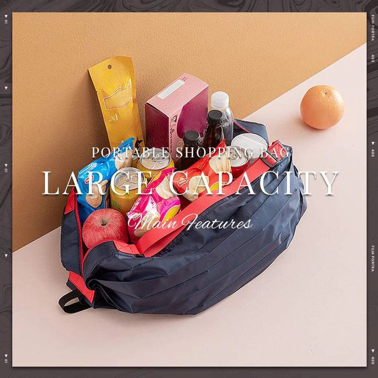 Foldable Travel One-shoulder Portable Shopping Bag【3 Day Delivery&Cash on delivery】
