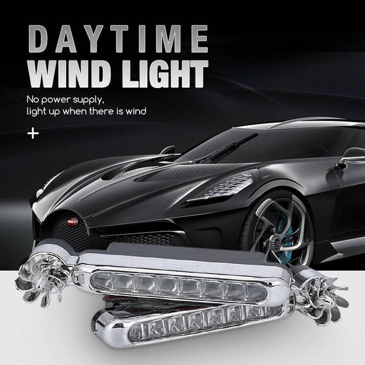 Wind Powered 8 LED Car Light【COD + Local Stock !】