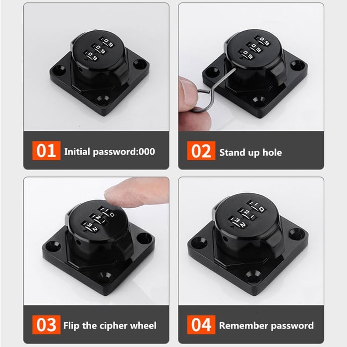 (🔥HOT SALE 49% OFF) Household Cabinet Password Locks