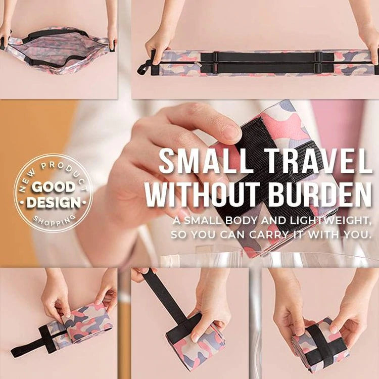Foldable Travel One-shoulder Portable Shopping Bag【3 Day Delivery&Cash on delivery】