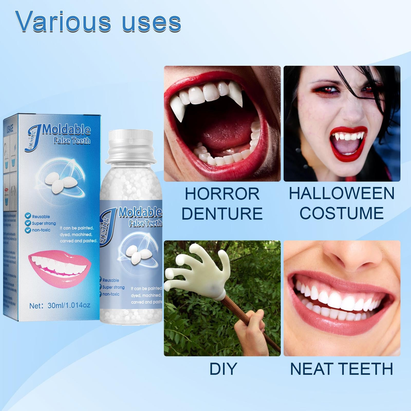 Latest👨‍⚕Tooth Repair Granules😁 (💥48% OFF) - 🔥HOT SALE🔥🎉 【🇮🇳COD + Local Stock ！！!】【Invalid refund】