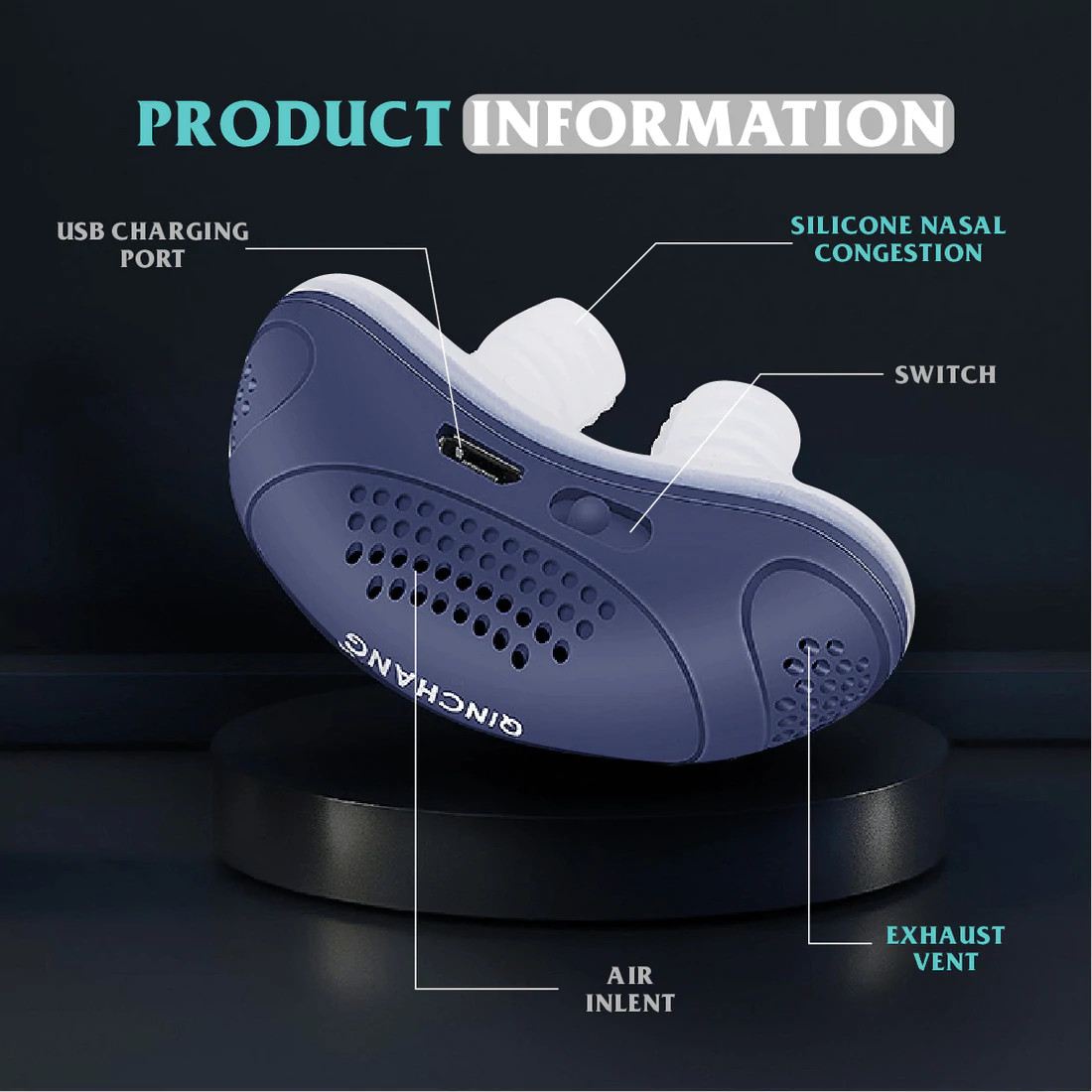 SnoreMuter Electric Device【🇮🇳COD + Local Stock ！！!】