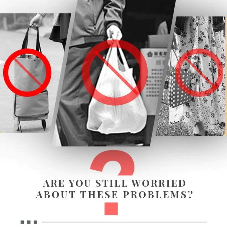 Foldable Travel One-shoulder Portable Shopping Bag【3 Day Delivery&Cash on delivery】