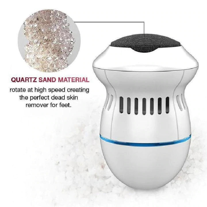 ELECTRIC FOOT FILE VACUUM CALLUS REMOVER【🇮🇳COD + Local Stock ！！!】