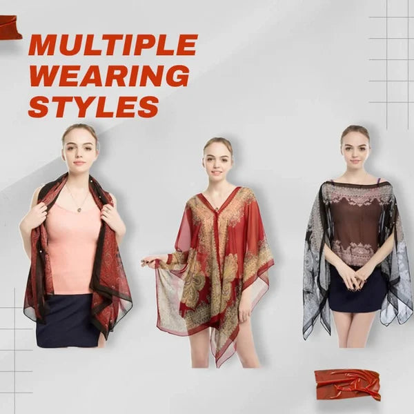 Versatile Sun Protection Chiffon Shawl🔥Hot Sale🔥