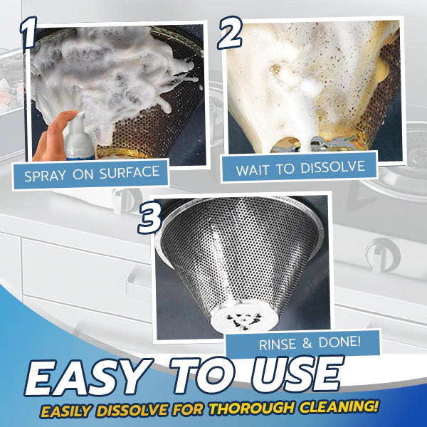 Ultimate EasyOff Bubble Cleaner【COD + Local Stock ！！!】